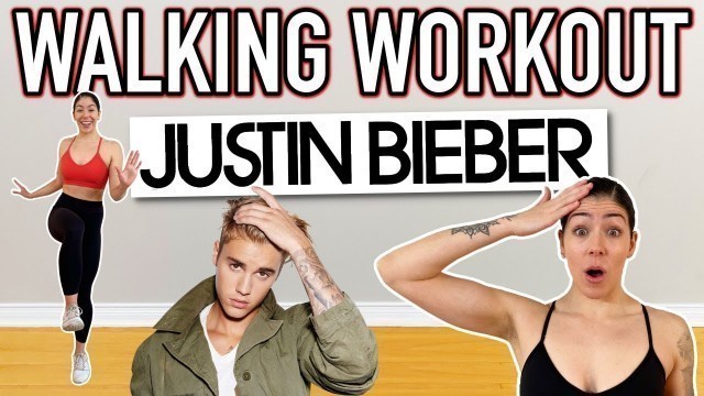 'JUSTIN BIEBER WALKING WORKOUT | Christmas Dance Party'