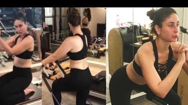 'Kareena Kapoor SWEATY Workout For Her Breathtaking Figure'