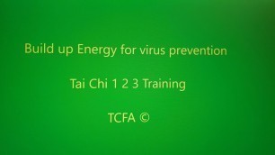 'Tai Chi 123 for Virus provention:   You are not isolated, use your body write 0-9 having great fun .'