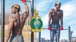 'PRMC Royal Marines Pullup Test | Hardest Type of Pull ups - Strict Pull ups'