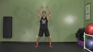 'Jumping Jacks - HASfit Cardio Exercises - Cardiovascular Aerobic Exercise'