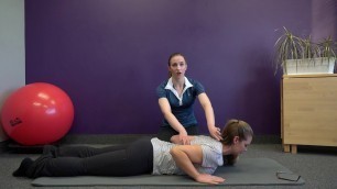 'Mini Swans/Cobra - Exercise to Improve Posture'