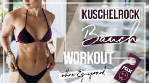 '10 Minuten effektives BAUCH WORKOUT \"Kuschelrock Edition\" | Wohnungsfreundliches Sixpack Training'