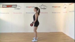 'Bicep Curl with Barbell- Fitness Zone at intosport.com'