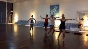 'Christina Aguilera, I Am A Good Girl - Burlesque Fitness Class @ ES Studio Canggu Bali.'