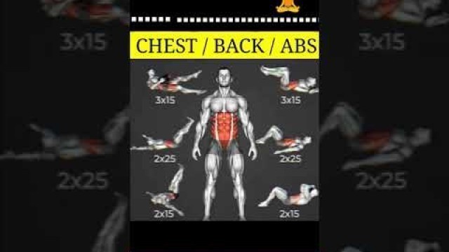 'CHEST || BACK || ABS || WORKOUT || FITNESS || EQUIPMENT || Health Zone #FITNESS #WORKOUT #equipment'