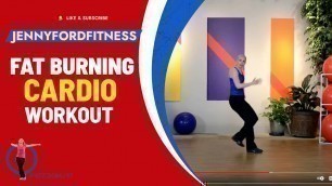 'Hi-Lo Cardio 2 of 2 | Workout Sweaty Fat Burner | Fun Choreography | 46 Min | JENNY FORD'