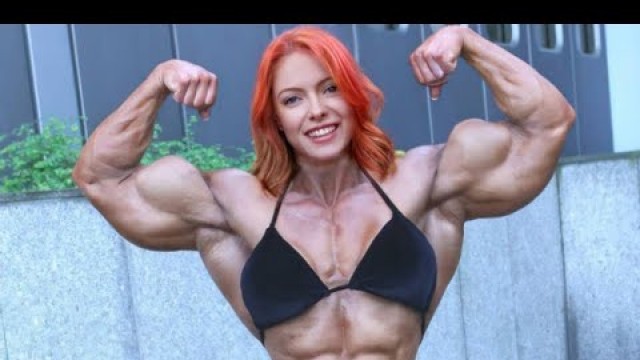 'FEMALE BODYBUILDER ALYSSA, IFBB PRO FITNESS MODELS, PHYSIQUE ATHLETES WORKOUT,'