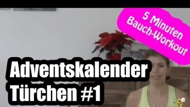 'Das 5 Minuten Bauch Workout | poundattack.de | Adventskalender 2015 - Türchen #1'