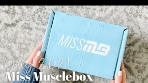 'Miss Musclebox Unboxing July 2021: Fitness Subscription Box'