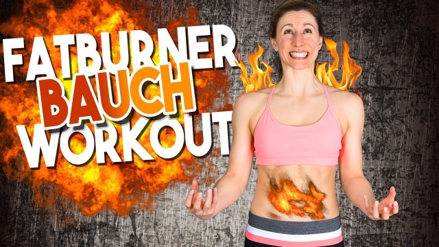 'Fatburner Bauch Workout für zu Hause in nur 8 Minuten'