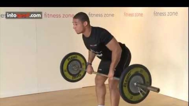 'How to do a Barbell Row- Fitness Zone at intosport.com'