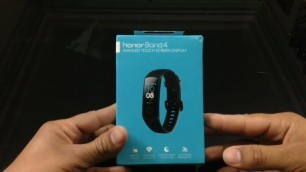 'Honor Band 4 Unboxing And Review In Hindi | Fitness Band With Coloured Display | The Tech Tv'