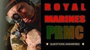 'Royal Marines PRMC | Tips on Blisters, Cramps & Leopard Crawls'