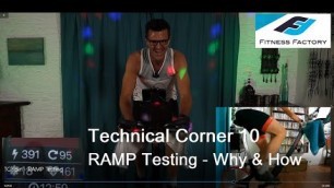 'Technical Corner 10 | Keiser M3i | Fitness Testing | RAMP test - Why and How'