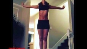 'Juliana Harkavy  / Awesome Workout Routine  / Team Arrow  2018'