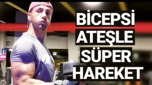 'ÖN KOL VE BİCEPS ATEŞLEYEN HAREKETLERDEN BİRİ DAHA / REVERSE CABLE CURL'