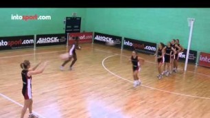 'Netball Team Passing Drill- Changing Speed and Direction'