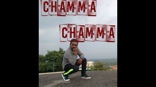 'Dance fitness video on Chamma Chamma - Fraud Saiyaan |Choreography by Naveen | NJ Fitness'