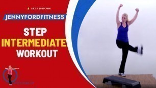 'Step Aerobics Workout | Step by Step 2 | Intermediate Level Step Training | 48 Min | JENNY FORD'