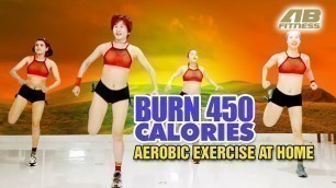 'Aerobic exercise burn 500 calories at home helps you lose body fat, lose weight fast l AB Fitness'