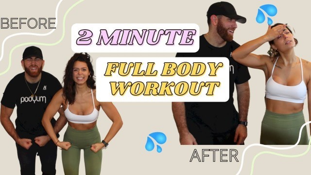 'CUPID SHUFFLE | 2 Minute Full Body | Workout To The Beat'