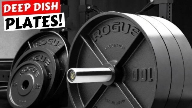 'Rogue Deep Dish Plates - Rogue Fitness Arnold Plates (New!)'