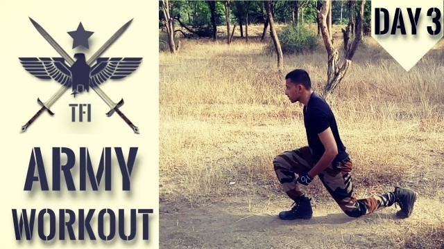 'Day 3 Army Fitness Training Videos | Military Workout Program'