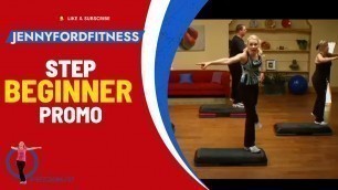 'Free Full Length Step Workouts | Learn How to Step | Step Aerobic Training | JENNY FORD'