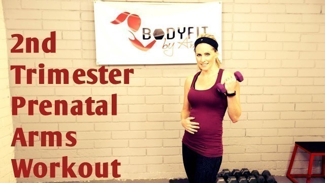 '2nd Trimester Arms Prenatal Workout--But Good for All Trimesters!'