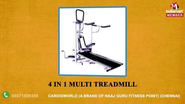 'Gym Equipment by Cardioworld (a Brand Of Raaj Guru Fitness Point), Chennai'