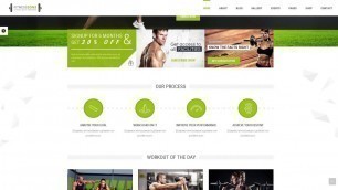 'Fitness Zone -  Gym WordPress Theme'
