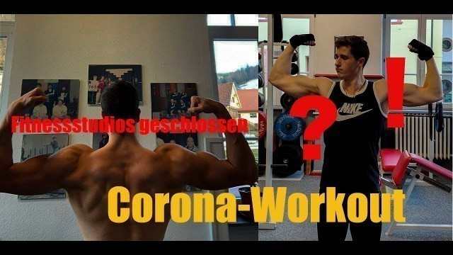 'CORONA-KRISE || Fitnessstudios dicht || Der AlLBTRAUM jedes Athleten!!'