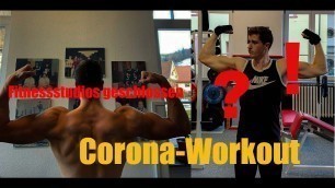 'CORONA-KRISE || Fitnessstudios dicht || Der AlLBTRAUM jedes Athleten!!'