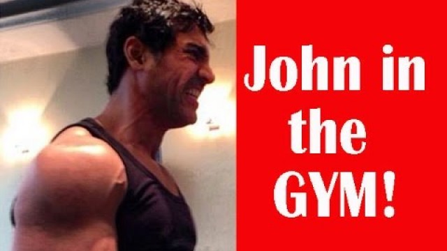 'John Abraham   The gym maniac - TOI'