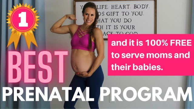 'Best Prenatal Workout Program (FREE!) for Each Trimester of Pregnancy'