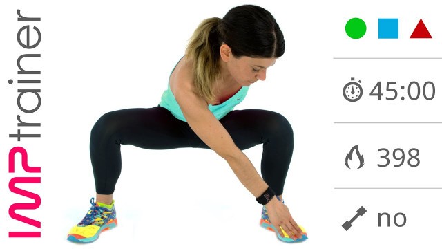 'Video Workout  G-A-G,  tonificazione gambe, glutei e addominali (45 minuti)'