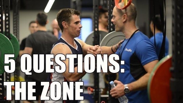 '5 Questions : The Zone [Fitness First Australia]'