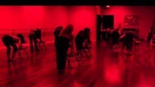 'Burlesque Chair Dance Class at Embody Pole Fitness'
