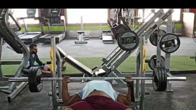 '80kg 10 reps  at aqua fitness gym'