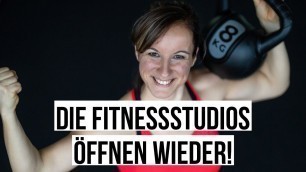 'DIE FITNESSSTUDIOS ÖFFNEN! Das musst du beachten um die Corona Kilos zu verlieren!'