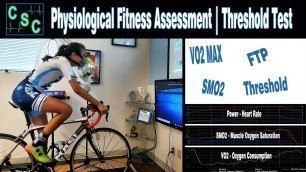 'VO2 Max - SMO2 Cycling High Performance Physiological Fitness Assessment | The Ultimate Test Humon'