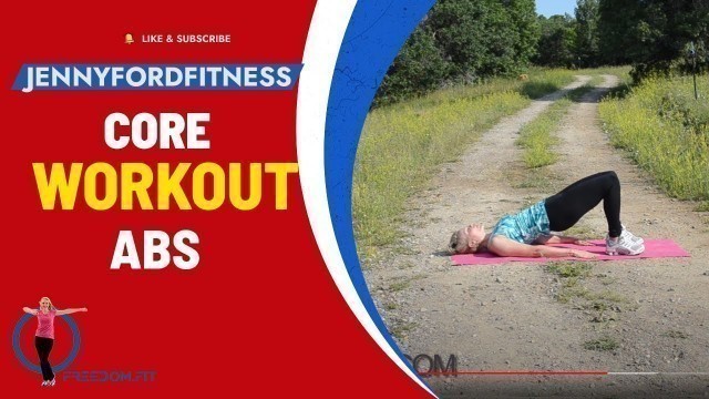'Core off the Floor | Abs, Core and Back Exercises | No Crunches | 7 Min | Aspen Trail | JENNY FORD'