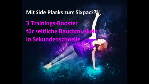'Side Plank für Frauen: 3 Ruckzuck-Übungen, um SOFORT die seitlichen Bauchmuskeln zu stählen'