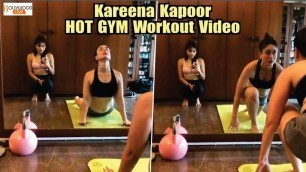 'Kareena Kapoor Latest AMAZING FAT Loss Workout During LOCKDOWN | Bollywood Live'