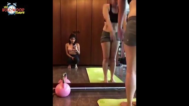 'Kareena Kapoor Hot Gym Workout Video'