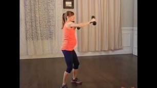 'Pregnancy Chest Workout for prenatal fitness'