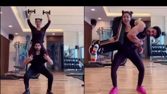 'Gurmeet choudhary and Debina Fitness Video will inspire you to hit the gym with your partner.'