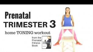 'PREGNANCY WORKOUT  - 3rd Trimester  Prenatal  Exercise Workout at Home  by Lucy Wyndham-Read'