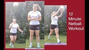 '12 Minute Netball Workout At Home'